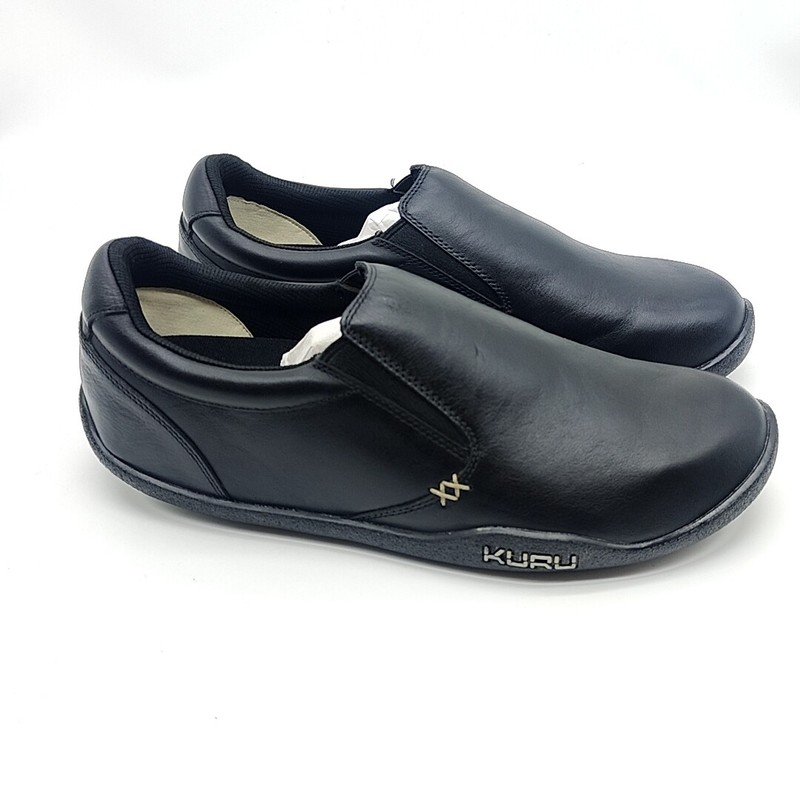Kuru Kivi Shoes Men 12/12.5/13 Leather Comfort Slip On Walking Loafer Sneaker