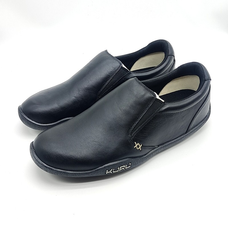 Kuru Kivi Shoes Men 12/12.5/13 Leather Comfort Slip On Walking Loafer Sneaker