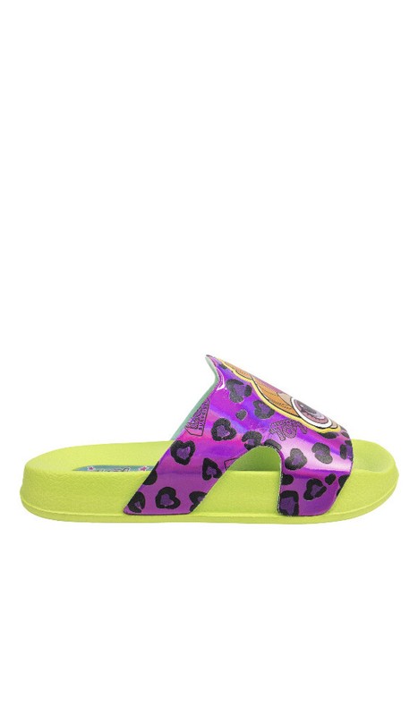 L.O.L. Surprise Girls Size 5-6 Beach Sport Slide Sandals New With Tags