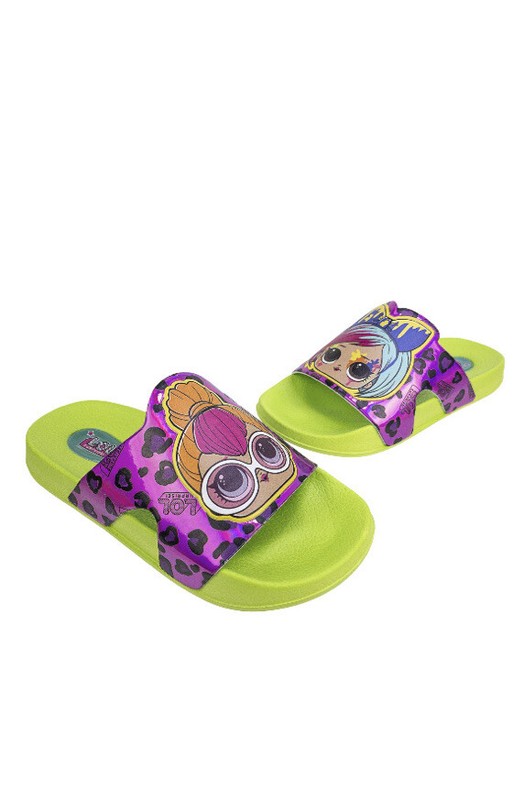 L.O.L. Surprise Girls Size 5-6 Beach Sport Slide Sandals New with Tags