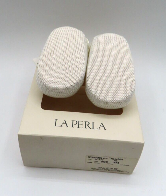 La Perla Scarpina M.R Fiocchini Cod. 40377 US Size 3 Month