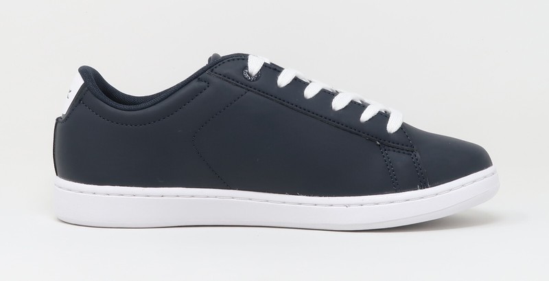 Lacoste Big Kids Carnaby Evo 0722 Shoes Sneakers 7-43SUJ0004092 - Navy/White