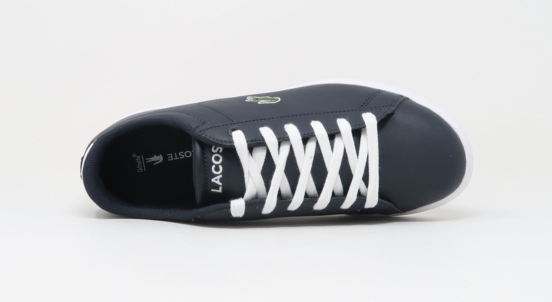 Lacoste Big Kids Carnaby Evo 0722 Shoes Sneakers 7-43SUJ0004092 - Navy/White