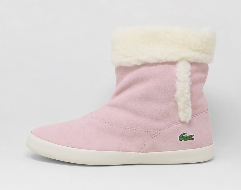Lacoste Big Kids Trentham CWK Boot 7-24SPJ21062E5 - Pink/Off White