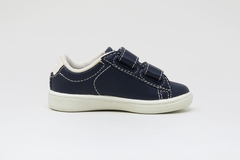 Lacoste Carnaby Evo 220 Toddler Shoes Sneakers 7-39SUI0003J18 - Navy/White
