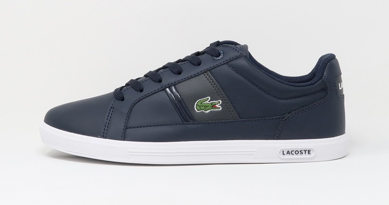 Lacoste Men's Europa LCR Synthetic Leather Shoes 7-32SPM24098F7 - Navy/White