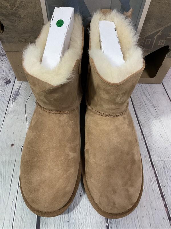 Ladies Shearling Boots 100% Genuine Australian Sheepskin Size 6 New With Box