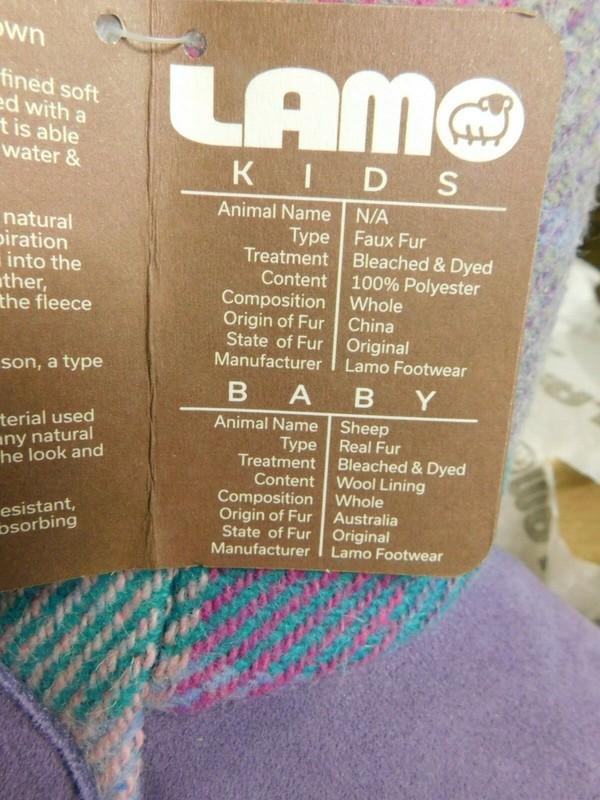 Lamo Purple Wembley Kids Collection CK1737 Boots 3Y