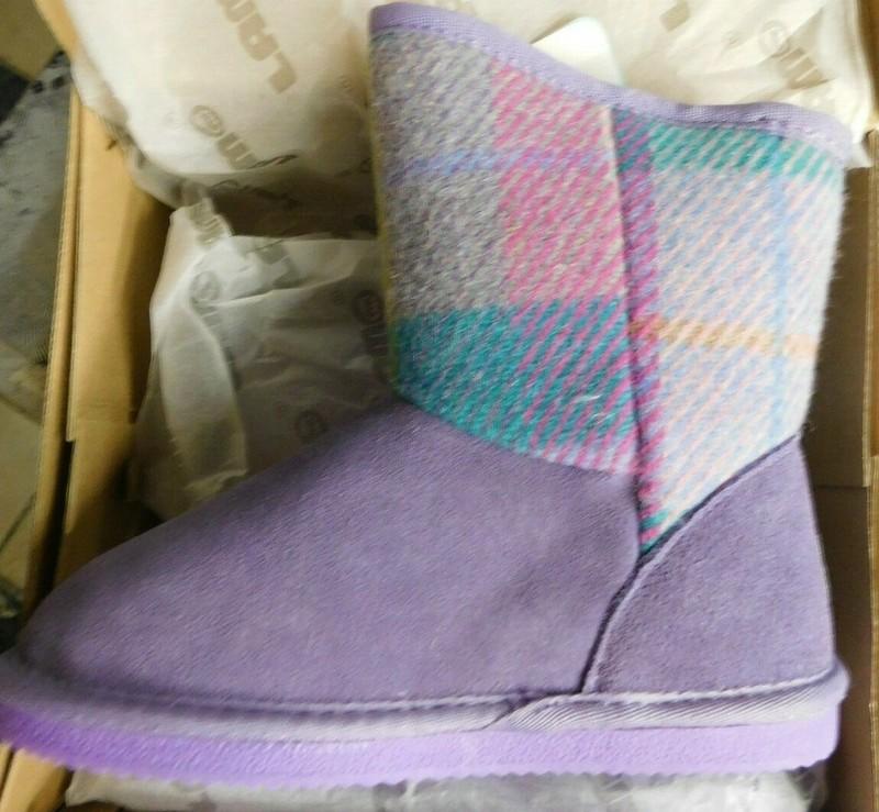 Lamo Purple Wembley Kids Collection CK1737 Boots 3Y