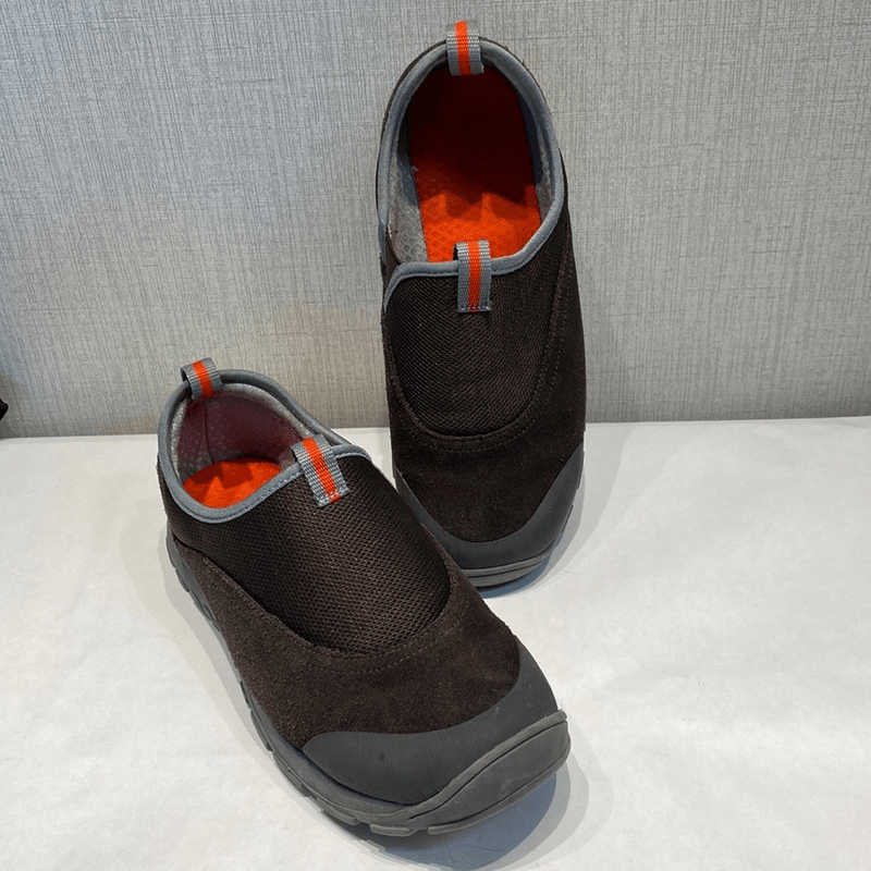 Lands' End Kids Loafers All Weather Moccasin Size 6 Brown Mocs Slip On