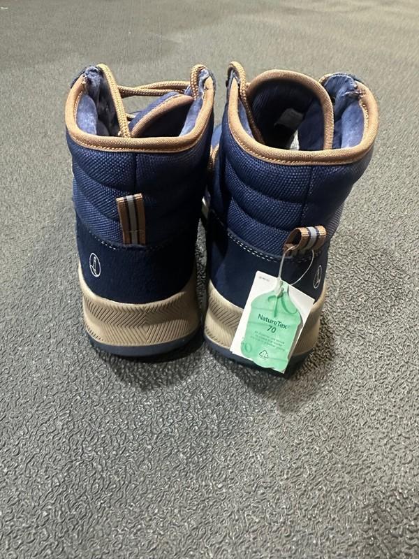 Lands' End Men's Transitional Insulated Winter Snow Boot - Radiant Navy NEW