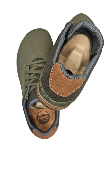 LEMS Chillum Spruce (Green) Wide Toe CORK FOOTBED MEN SIZE DESRCRIBED BUT UNISEX