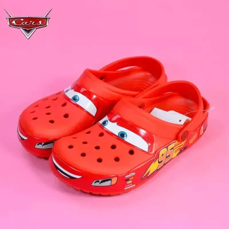 Lightning Mcqueen Shoes Led Lighted Car Kids Shoes Animation Children
