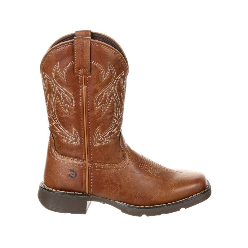 Lil' Durango Big Kids Western Rodeo Cowboy Boots Sz 12M DBT0223TS