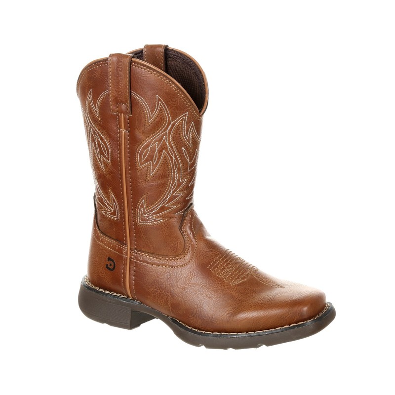 Lil' Durango Big Kids Western Rodeo Cowboy Boots Sz 12M DBT0223TS