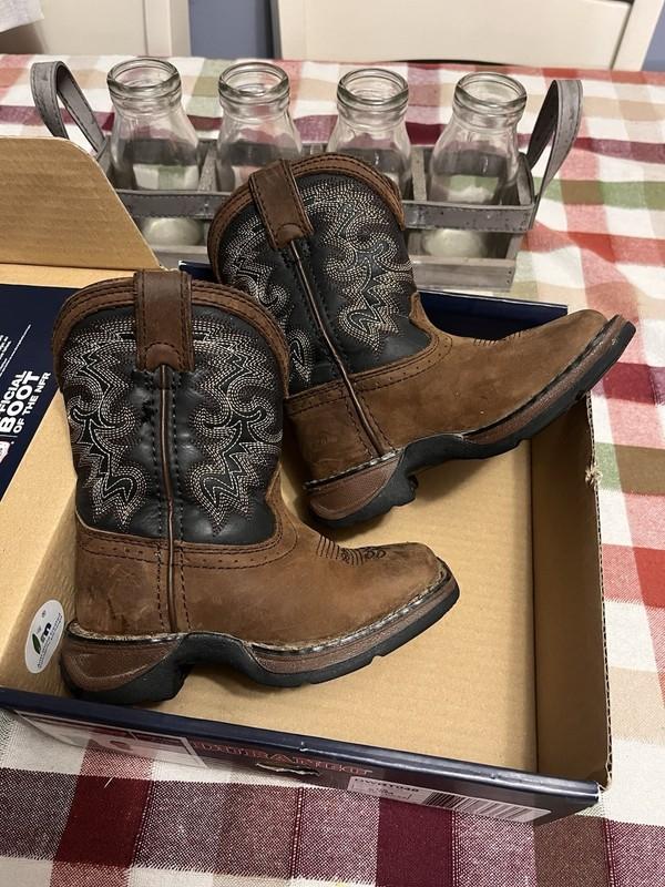 Lil Rebel By Durango DWBT048 Baby/Toddler Size 6.5M Western Boots
