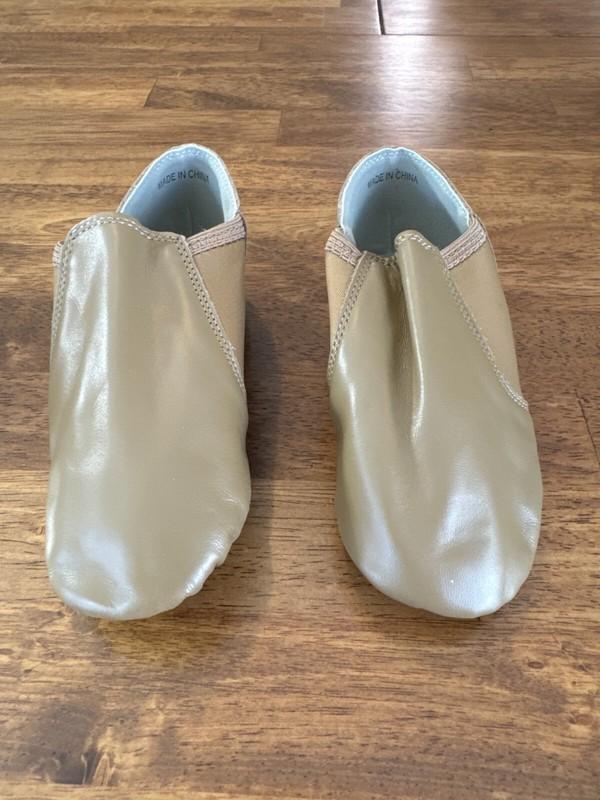 Linodes Leather Jazz Shoe Slip On For Girls And Boys Little Kid Size 11
