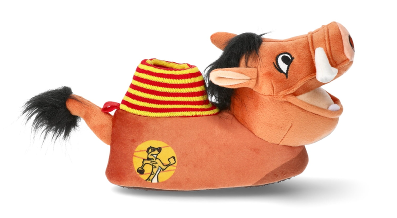 LION KING SIMBA & PUMBAA DISNEY Slippers Rubber Bottom Sizes 9-10 Or 11-12 NWT