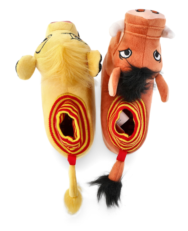 LION KING SIMBA & PUMBAA DISNEY Slippers Rubber Bottom Sizes 9-10 Or 11-12 NWT