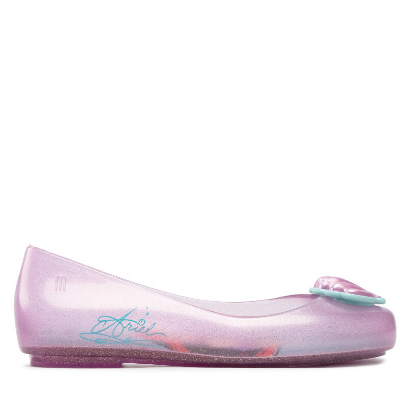 Little Girls Mini Melissa Little Mermaid Ariel Disney Princess Pink Dressy Shoes