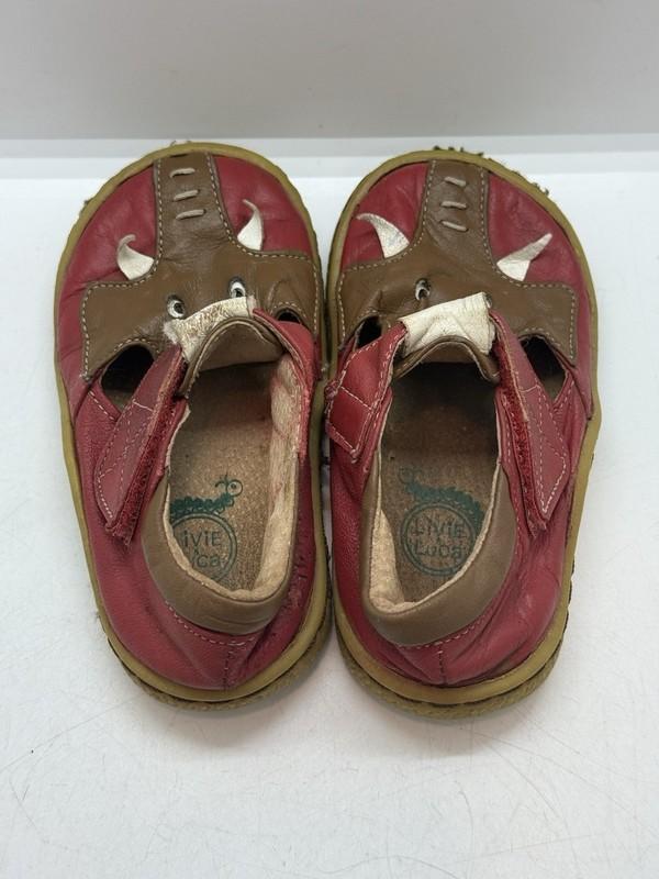 Livie & Luca Elephant Mary Jane Toddler Girl Size 7 Casual Mary Janes Red Shoes