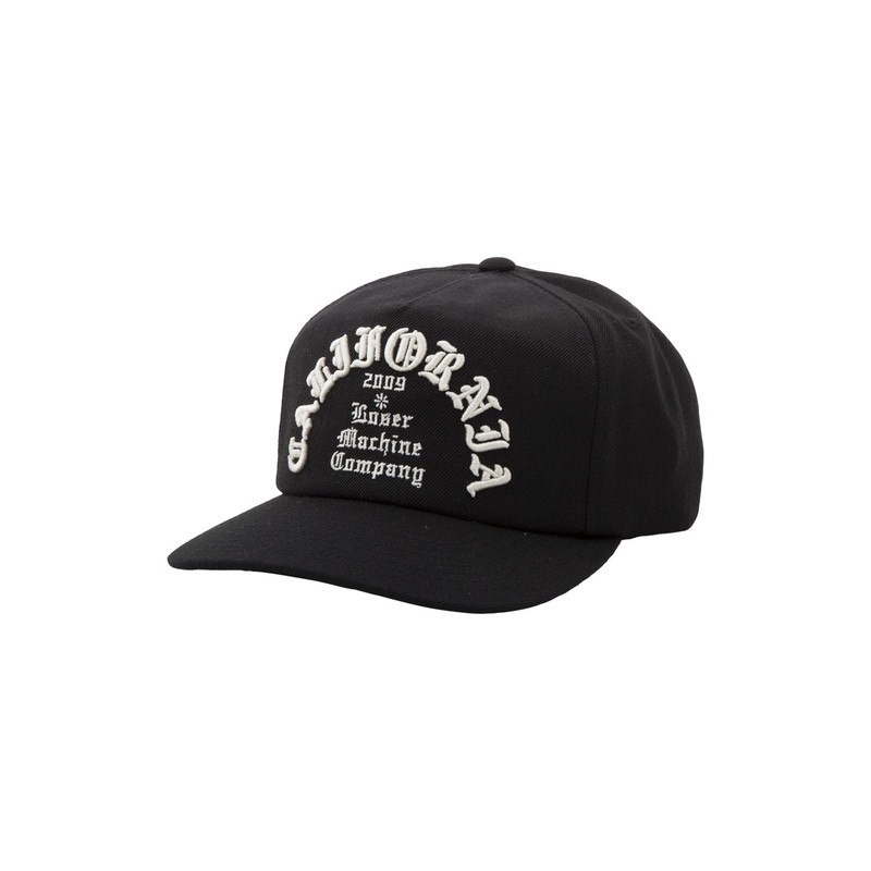 Loser Machine Men's Fanatic Snapback Hat Black Hats