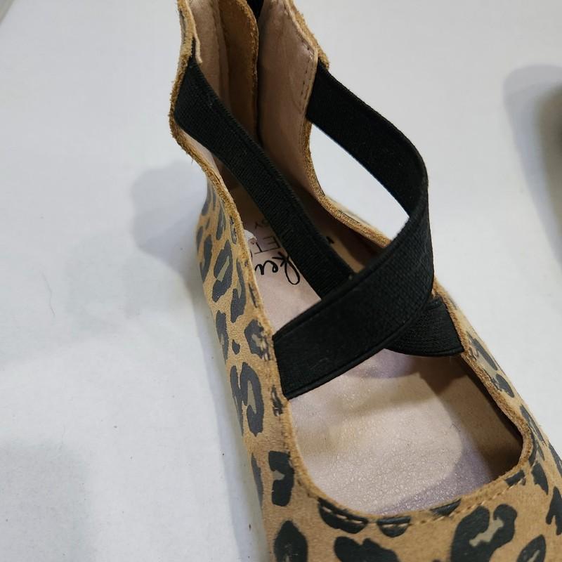 Lot 3 Monkey Feet Girls Toddler Shoes Sz 4-5Y Ballet Flats PURPLE Leopard WHITE
