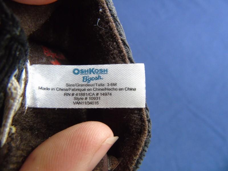 Lot Of 3 Pairs Baby Shoes Sz 3-12M: Osh Kosh B’gosh Rising Star Wonder Nation