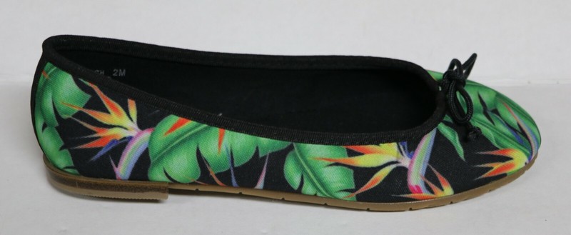 LOUDMOUTH BELLA GIRL'S YOUTH BALLET FLATS SLIP ON SHOES LOAFERS NWOB