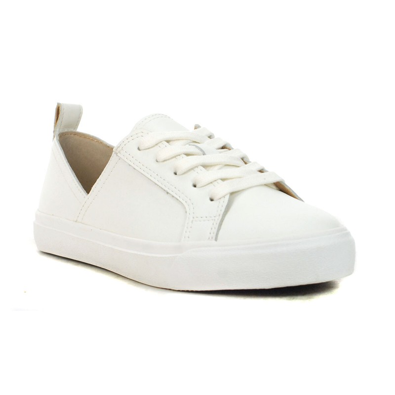Lucky BRAND Womens Dansbey Lace-up SNEAKERS White Size 8.5