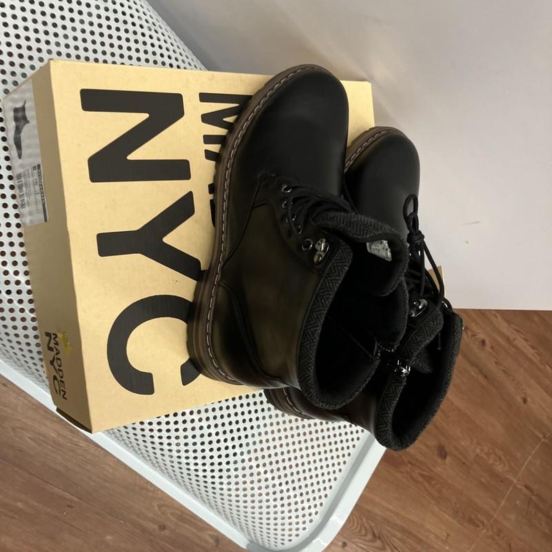 Madden NYC Women Black Boot Size 9.5 Brand New In A Box