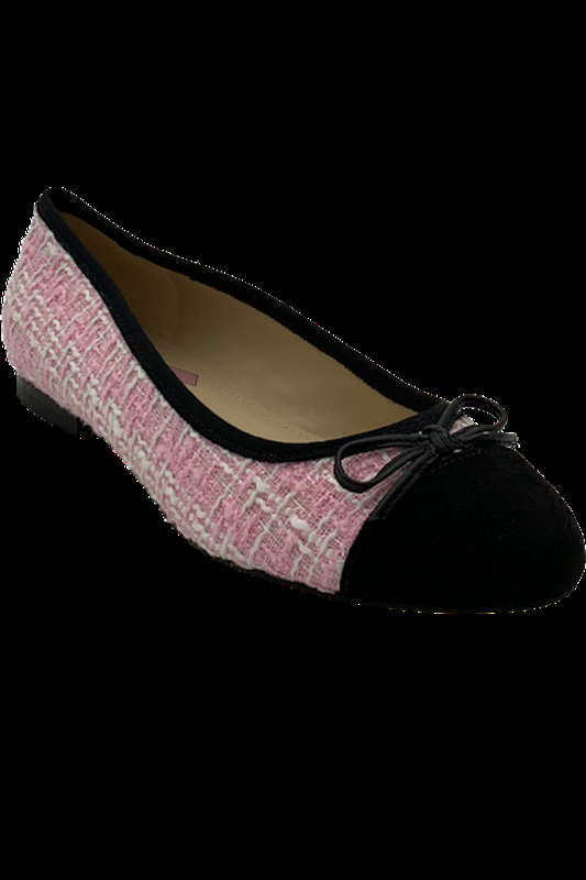 Marc Fisher Women's Jodi Cap Toe Ballet Flats Pink