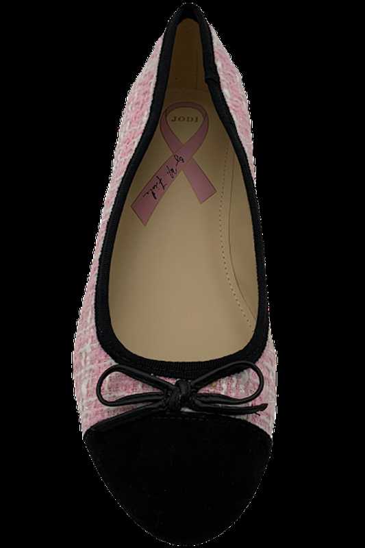 Marc Fisher Women's Jodi Cap Toe Ballet Flats Pink