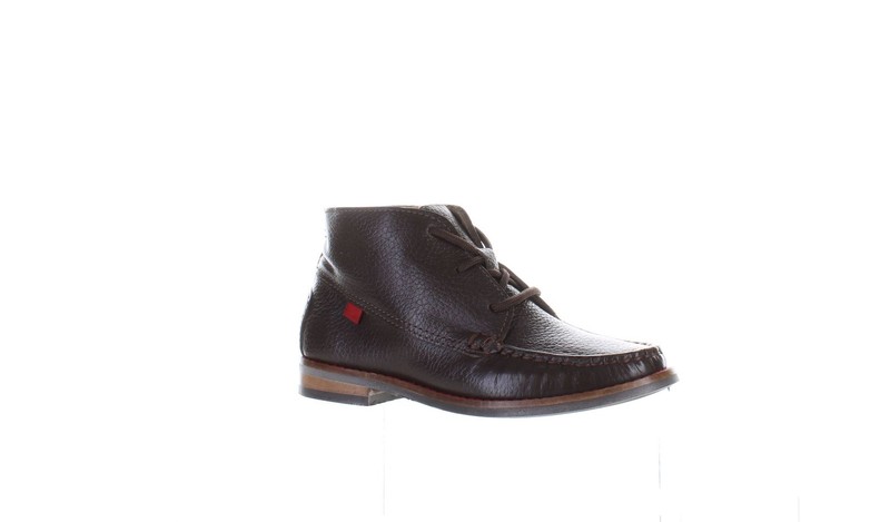 Marc Joseph New York Boys Lincoln Brown Ankle Boots Size 11.5 (7702079)