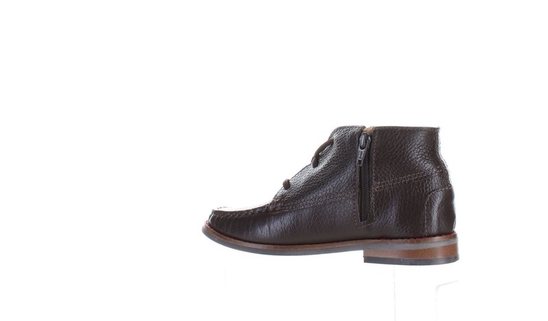 Marc Joseph New York Boys Lincoln Brown Ankle Boots Size 11.5 (7702079)