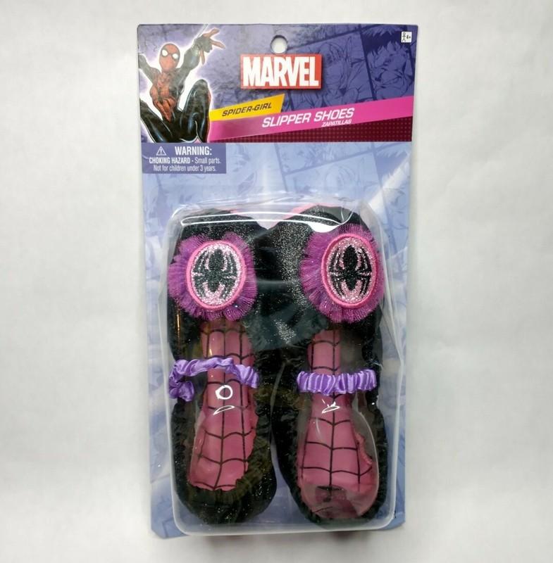 Marvel Spider Girl Girls SLIPPER Shoes Child Sizes 7 to 11