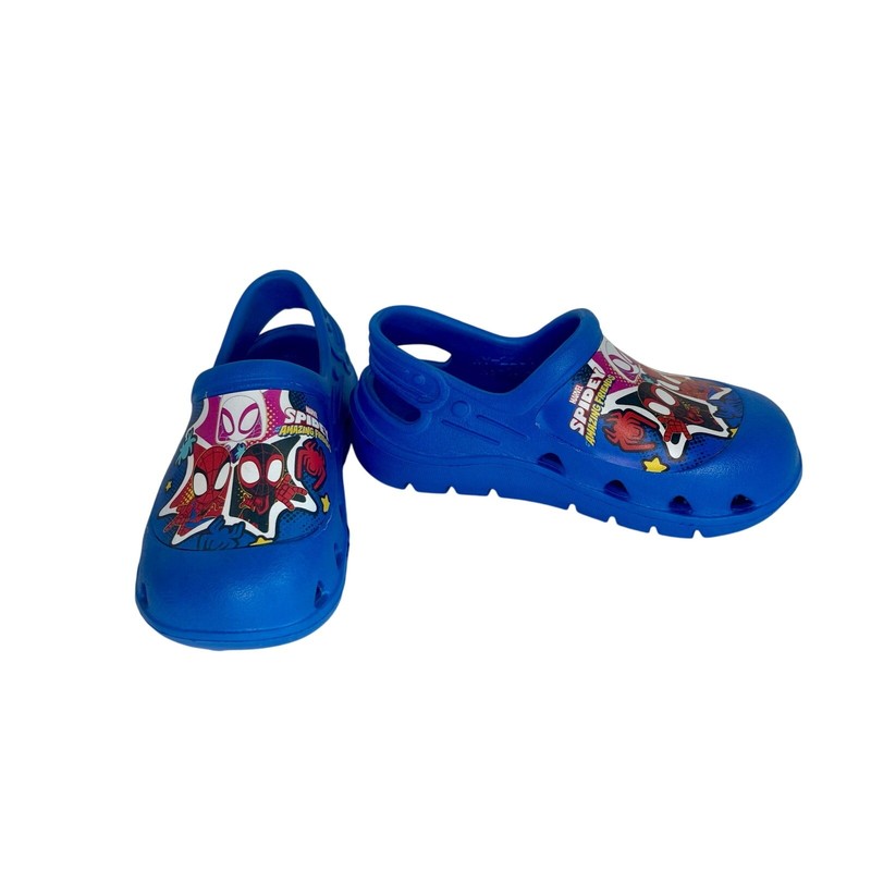 Marvel Superheroes Amazing Friends Foam Clogs 9/10 Blue Casual Waterproof Shoes
