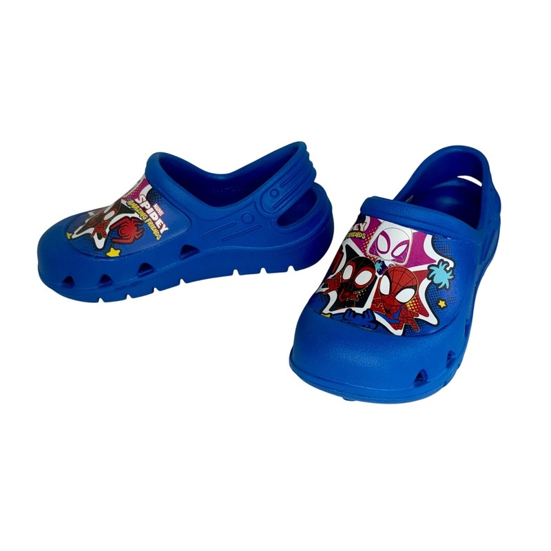Marvel Superheroes Amazing Friends Foam Clogs 9/10 Blue Casual Waterproof Shoes