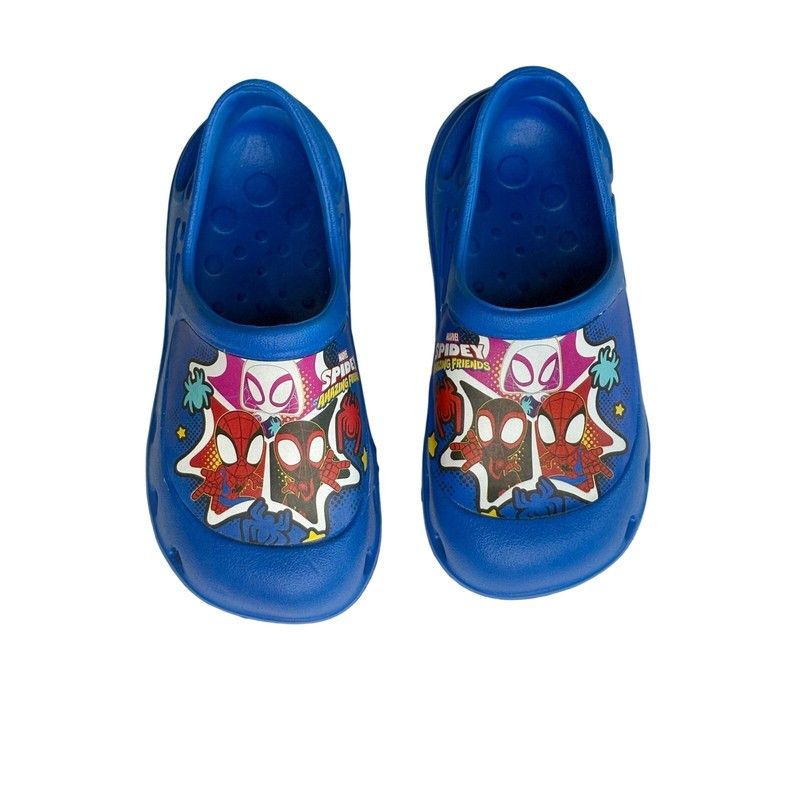 Marvel Superheroes Amazing Friends Foam Clogs 9/10 Blue Casual Waterproof Shoes