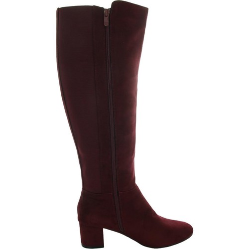 Masseys Womens Alix Faux Suede Tall Over-The-Knee Boots Shoes BHFO 6859