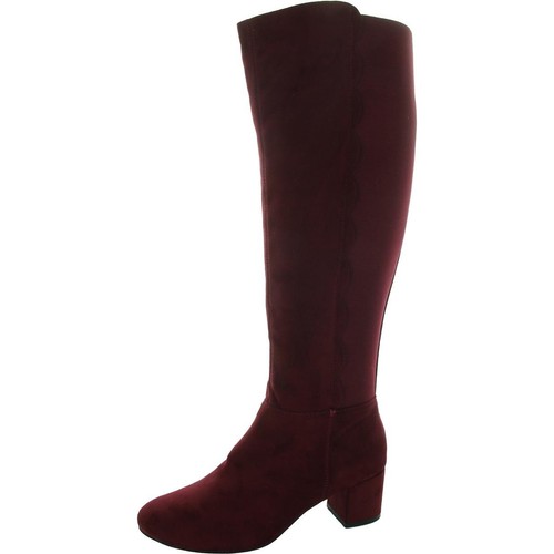 Masseys Womens Alix Faux Suede Tall Over-The-Knee Boots Shoes BHFO 6859