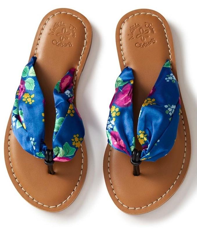 Matilda Jane Brilliant Daydream Seashore Sandals FlipFlop Toddler 10 Nwt