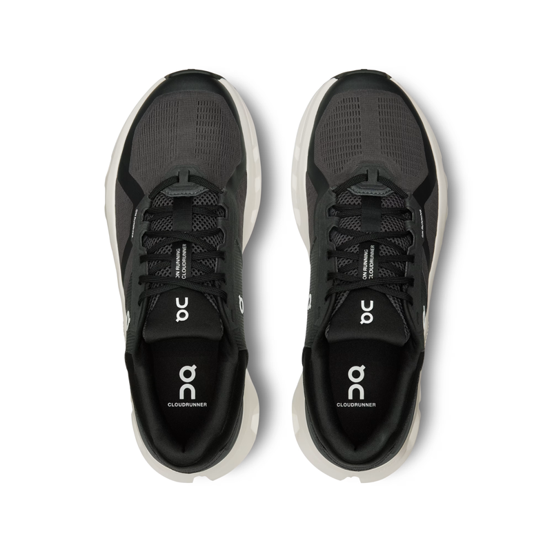 MEGA SALE ON Cloudrunner 2 Men's Running Shoes Black Eclipe WIDE US Size NEW BOX