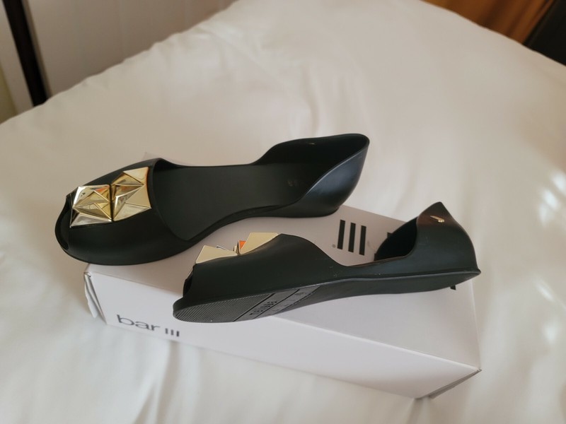 Melissa Jelly Shoes Woken Size 6 Black