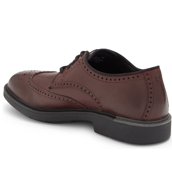 Men COLE HAAN Goto Wingtip Oxford Leather Dress Shoes Pinot C34122