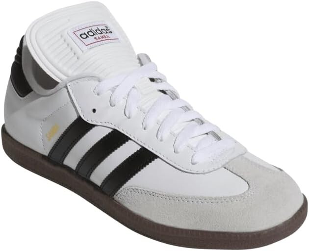 Men's Adidas Samba Classic - White/Black/White - [772109] - Size 6.5 - 13