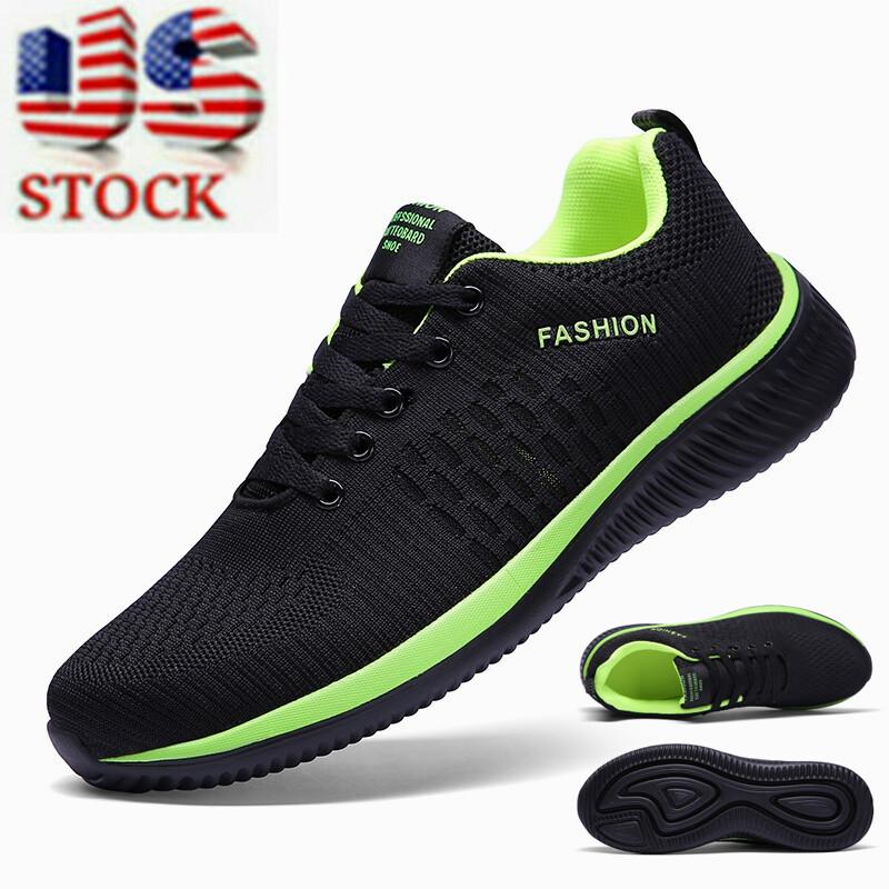 Men's Athletic Shoes Casual Sports Fashion Running Sneakers Outdoor Gym Size US