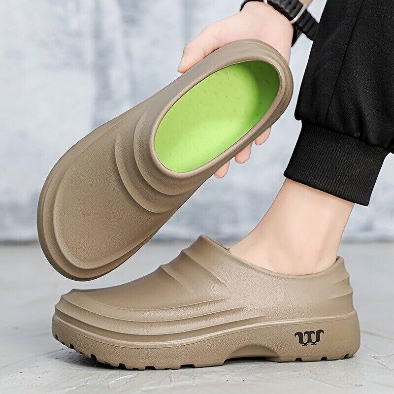 Men's Chef Shoes Non-slip Kitchen Shoes Nurse Shoes Work Shoes Sandal