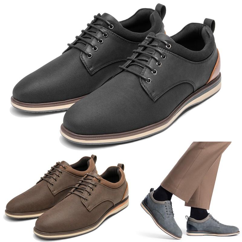 Men's Dress Oxford Shoes Casual Classic Comfortable Business Formal Shoes 8-13