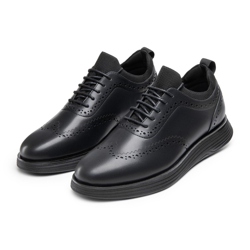 Men's Dress Sneakers Oxfords Casual Wingtip Brogue Comfortable Breathable Shoes